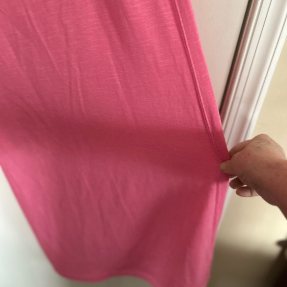 Anthropologie NWT Daily Practice Wide leg lounge pants, sz. XL, pink rose - Picture 6 of 7